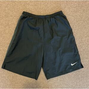Nike Dri-Fit Challenger Brief Lined Running Shorts Black Men's Medium